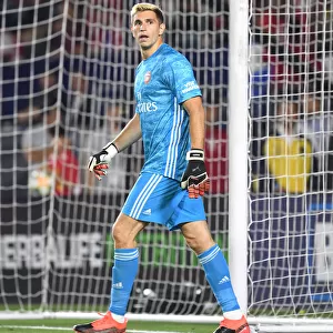 Arsenal's Emiliano Martinez Goes Head-to-Head Against Bayern Munich in 2019 International Champions Cup