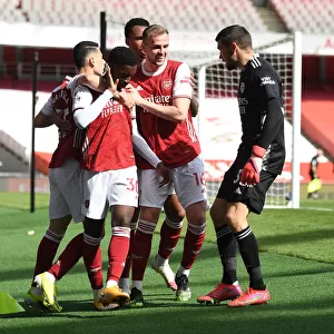 Arsenal's Empty Emirates: Nketiah Scores Thrilling Goal Amidst COVID-19 Restrictions
