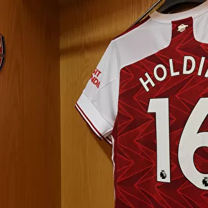 Arsenal's Empty Emirates: Rob Holding Prepares for Sheffield United Clash (2020-21)