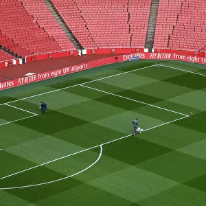 Arsenal's Emirates Stadium: Gearing Up for the FA Cup Showdown against Manchester United