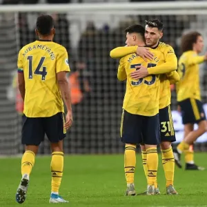 Arsenal's Emotional Victory: Kolasinac Consoles Martinelli After West Ham Clash