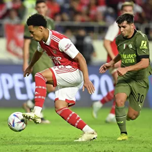 Arsenal's Ethan Nwaneri Outshines AC Milan's Brahim Diaz in Dubai Super Cup Clash