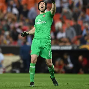 Arsenal's Europa League Victory: Petr Cech Celebrates Historic Semi-Final Win over Valencia