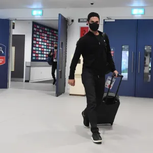 Arsenal's Empty FA Cup Final: Mikel Arteta at Wembley Amid Coronavirus Pandemic (Arsenal vs. Chelsea, 2020) Arsenal's Empty FA Cup Final: Mikel Arteta at Wembley Amid Coronavirus Pandemic (Arsenal vs. Chelsea, 2020)