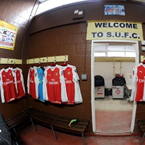 Arsenal's FA Cup Preparation: A Peek into Sutton United's Away Changing Room