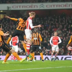 Arsenal's FA Cup Triumph: Per Mertesacker's Header Against Hull City (January 2015)
