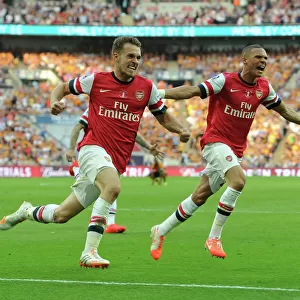 Arsenal's FA Cup Triumph: Ramsey Scores the Third Goal Against Hull City