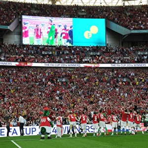 Arsenal's FA Cup Victory: Arsenal vs. Hull City, 2014 - Triumph at Wembley Stadium