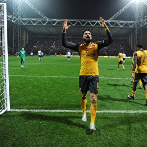 Arsenal's FA Cup Victory: Olivier Giroud Scores Double against Preston North End (January 2017)