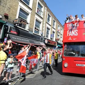 Arsenal's FA Cup Victory Parade through Islington, London (2014) Arsenal's FA Cup Victory Parade through Islington, London (2014)