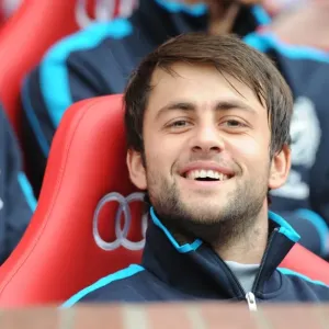 Arsenal's Fabianski Faces Manchester United in Premier League Clash (2011-12) Arsenal's Fabianski Faces Manchester United in Premier League Clash (2011-12)