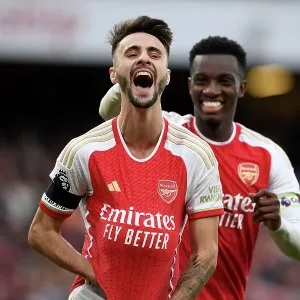 Arsenal's Fabio Vieira Scores Fourth Goal vs Sheffield United in 2023-24 Premier League Arsenal's Fabio Vieira Scores Fourth Goal vs Sheffield United in 2023-24 Premier League