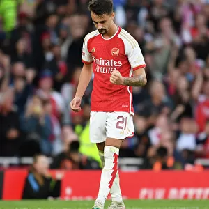 Arsenal's Fabio Vieira Scores Penalty in Arsenal FC vs AS Monaco Emirates Cup Clash, 2023-24