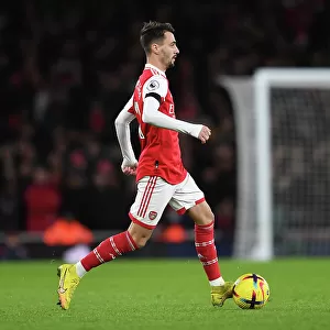 Arsenal's Fabio Vieira Shines in Holiday Showdown: Arsenal FC vs West Ham United (2022-23)