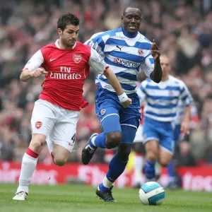 Arsenal's Fabregas Scores Twice in 2:0 Victory over Reading, Barclays Premier League, Emirates Stadium, London, April 19, 2008