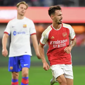 Arsenal's Five-Goal Blitz: Arsenal FC vs. FC Barcelona (Pre-Season Friendly 2023-24)