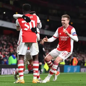 Arsenal's Five-Star Performance: Patino, Nketiah, and Holding Celebrate Carabao Cup Quarterfinal Victory over Sunderland