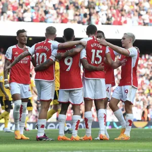 Arsenal's Five-Star Victory: Jakub Kiwior Scores the Decisive Goal vs. Wolverhampton Wanderers (2022-23) Arsenal's Five-Star Victory: Jakub Kiwior Scores the Decisive Goal vs. Wolverhampton Wanderers (2022-23)