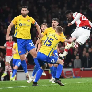 Arsenal's Flo Balogun Shines in Carabao Cup Quarterfinal against Sunderland