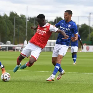 Arsenal's Flo Balogun Shines in Pre-Season Action Against Ipswich Town Arsenal's Flo Balogun Shines in Pre-Season Action Against Ipswich Town