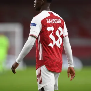 Arsenal's Flo Balogun in UEFA Europa League: Playing Behind Closed Doors Arsenal's Flo Balogun in UEFA Europa League: Playing Behind Closed Doors