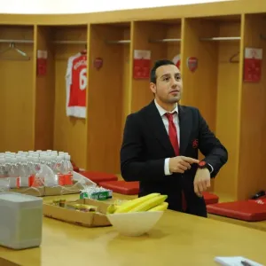 Arsenal's Focus: Santi Cazorla Before Arsenal vs. Leicester City (2015-16) Arsenal's Focus: Santi Cazorla Before Arsenal vs. Leicester City (2015-16)