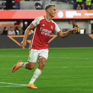 Arsenal's Four-Goal Blitz: 4-0 Victory Over FC Barcelona (2023-24 Pre-Season Friendly)