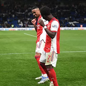 Arsenal's Four-Goal Blitz: Saka and Gabriel's Glorious Moment at Stamford Bridge (2021-22)