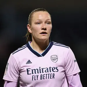 Arsenal's Frida Maanum in Action: Arsenal vs. West Ham United, Barclays Women's Super League Arsenal's Frida Maanum in Action: Arsenal vs. West Ham United, Barclays Women's Super League
