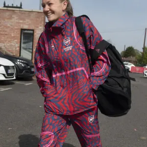 Arsenal's Frida Maanum Arrives for FA Cup Semi-Final Showdown against Chelsea
