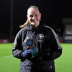 Arsenal's Frida Maanum Named Player of the Match in Victory over Leicester City (Arsenal Women vs Leicester City Women, FA Women's Super League 2022-23) Arsenal's Frida Maanum Named Player of the Match in Victory over Leicester City (Arsenal Women vs Leicester City Women, FA Women's Super League 2022-23)