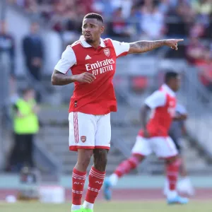 Arsenal's Gabriel Jesus in Action against 1. FC Nürnberg in Pre-Season Friendly