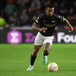 Arsenal's Gabriel Jesus in Action against PSV Eindhoven in UEFA Europa League Group A (2022-23)