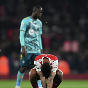 Arsenal's Gabriel Jesus Celebrates Victory Over Southampton in the Premier League