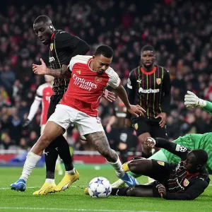 Arsenal's Gabriel Jesus Faces Off Against RC Lens Massadio Haidara in Champions League Group Stage Clash Arsenal's Gabriel Jesus Faces Off Against RC Lens Massadio Haidara in Champions League Group Stage Clash