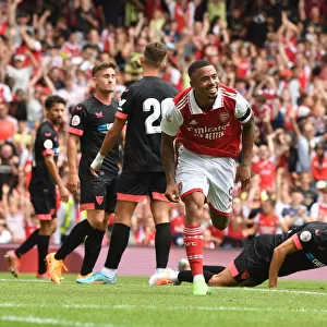 Arsenal's Gabriel Jesus Scores Fifth Goal in Emirates Cup Victory over Sevilla