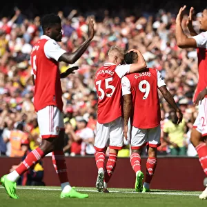 Arsenal's Gabriel Jesus Scores First Goal vs. Leicester City in 2022-23 Premier League