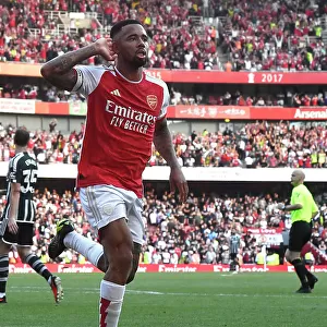 Arsenal's Gabriel Jesus Scores Third Goal: Arsenal FC 3- Manchester United (2023-24)