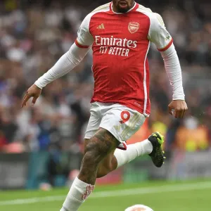 Arsenal's Gabriel Jesus Shines in Premier League Clash Against Fulham (2023-24)