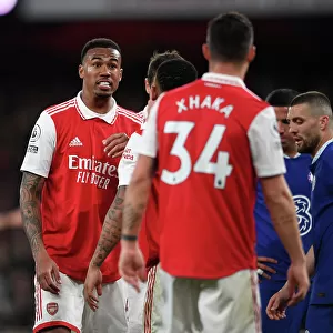 Arsenal's Gabriel Magalhaes Goes Head-to-Head with Chelsea in Premier League Battle