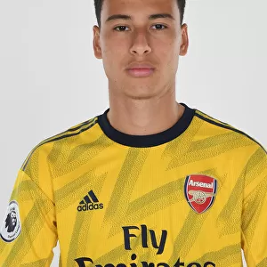 Arsenal's Gabriel Martinelli at 2019-2020 Team Photocall
