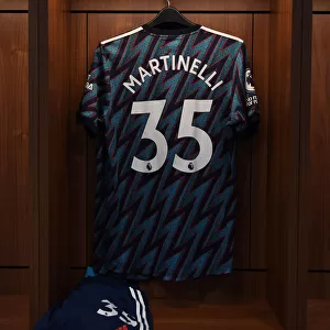 Arsenal's Gabriel Martinelli: Brentford Pre-Match Changing Room