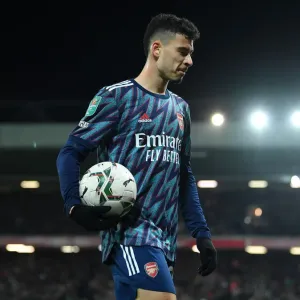 Arsenal's Gabriel Martinelli Faces Off Against Liverpool in Carabao Cup Semi-Final
