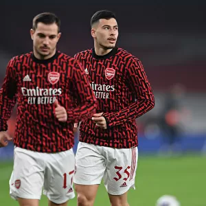 Arsenal's Gabriel Martinelli: Pre-Match Preparation Before Carabao Cup Showdown vs. Manchester City (Behind Closed Doors)