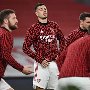 Arsenal's Gabriel Martinelli: Pre-Match Focus Before Carabao Cup Clash with Manchester City (Behind Closed Doors)