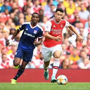 Arsenal's Gabriel Martinelli Shines in Emirates Cup Clash Against Olympique Lyonnais