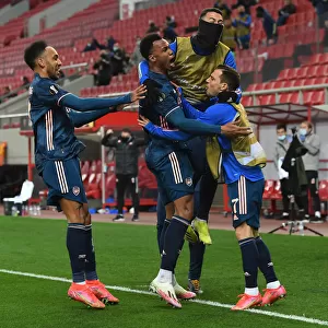 Arsenal's Gabriel Scores in Europa League Win Over Olympiacos Amidst Empty Stands