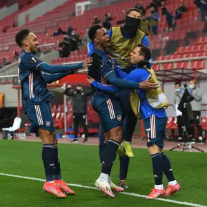 Arsenal's Gabriel Scores in Europa League Win Over Olympiacos Amidst Empty Stands