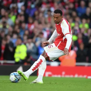 Arsenal's Gabriel Scores Penalty in Arsenal FC vs AS Monaco Emirates Cup Clash (2023-24) Arsenal's Gabriel Scores Penalty in Arsenal FC vs AS Monaco Emirates Cup Clash (2023-24)