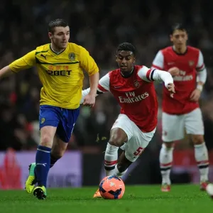Arsenal's Gedion Zelalem Closes Down Coventry's John Fleck in FA Cup Fourth Round Arsenal's Gedion Zelalem Closes Down Coventry's John Fleck in FA Cup Fourth Round